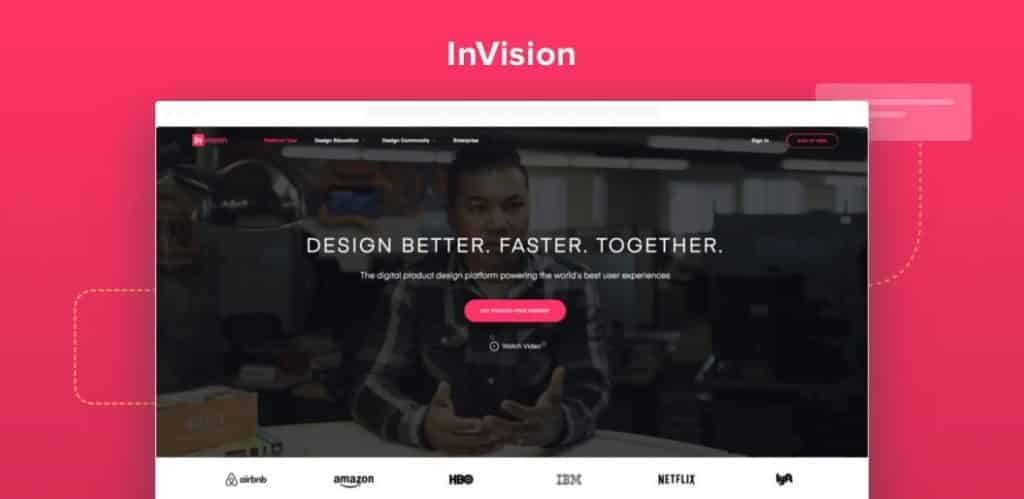 invision designing tool simplam