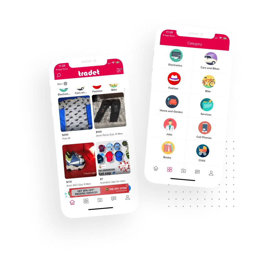 Tradet app