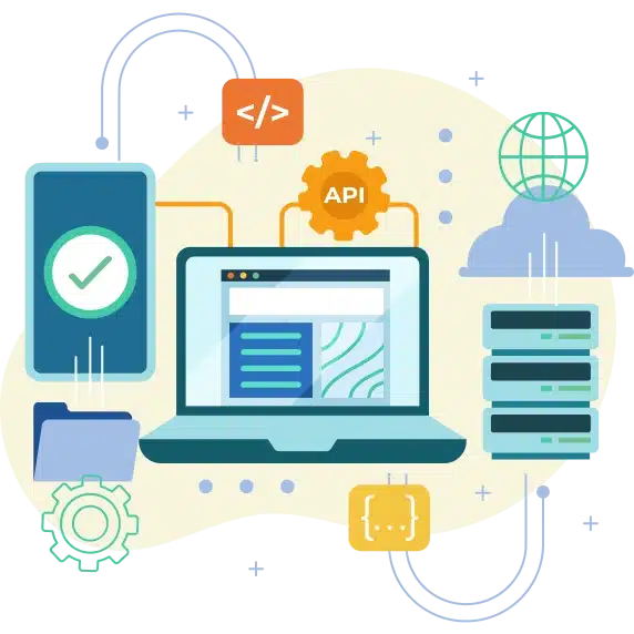 Backend development hero image