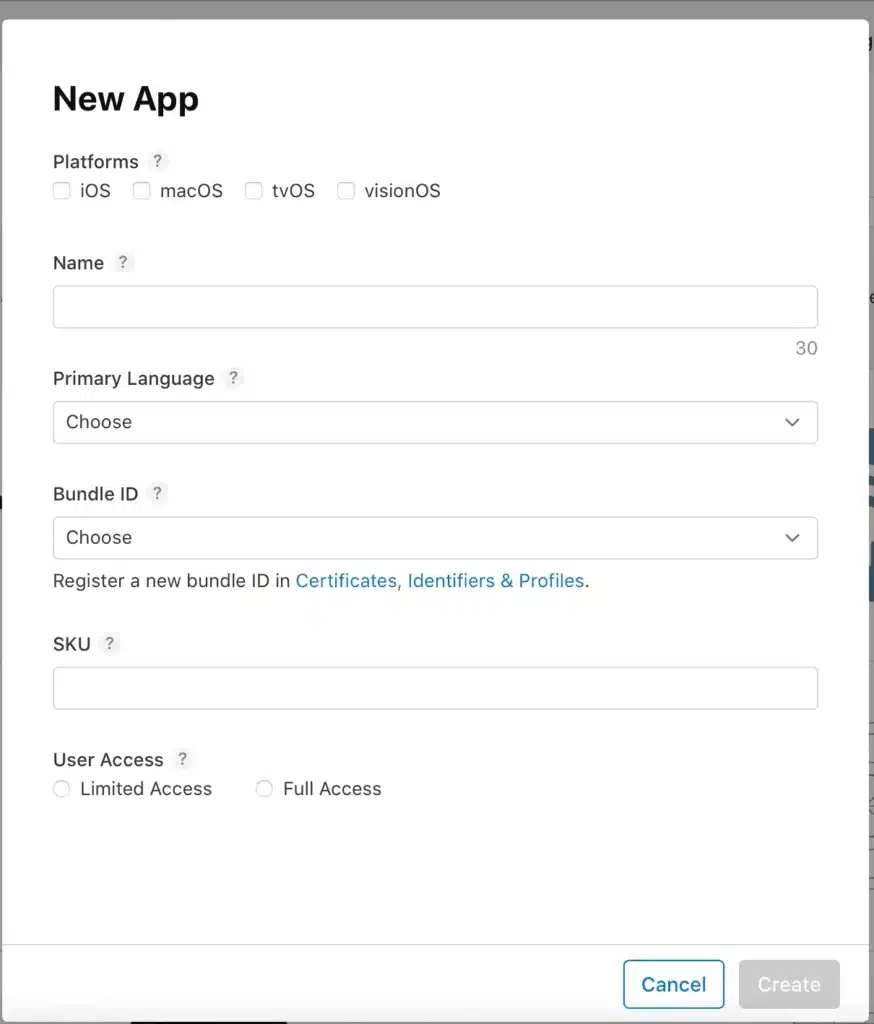 App Store Connect